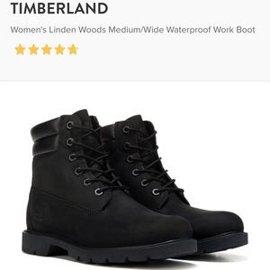 Black timberland boots